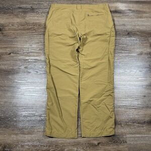 Men's REI Convertible Cargo Hiking Pants 40x32 Beige Nylon Outdoor‎ Travel